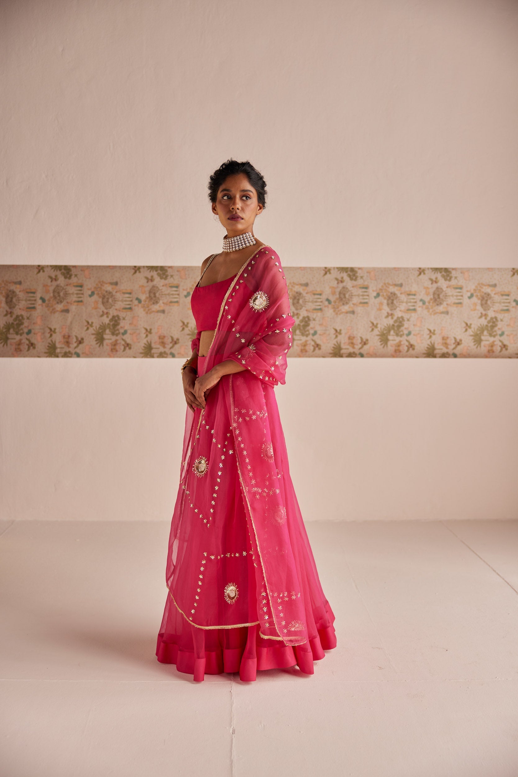 Pink Lehenga set - Suit