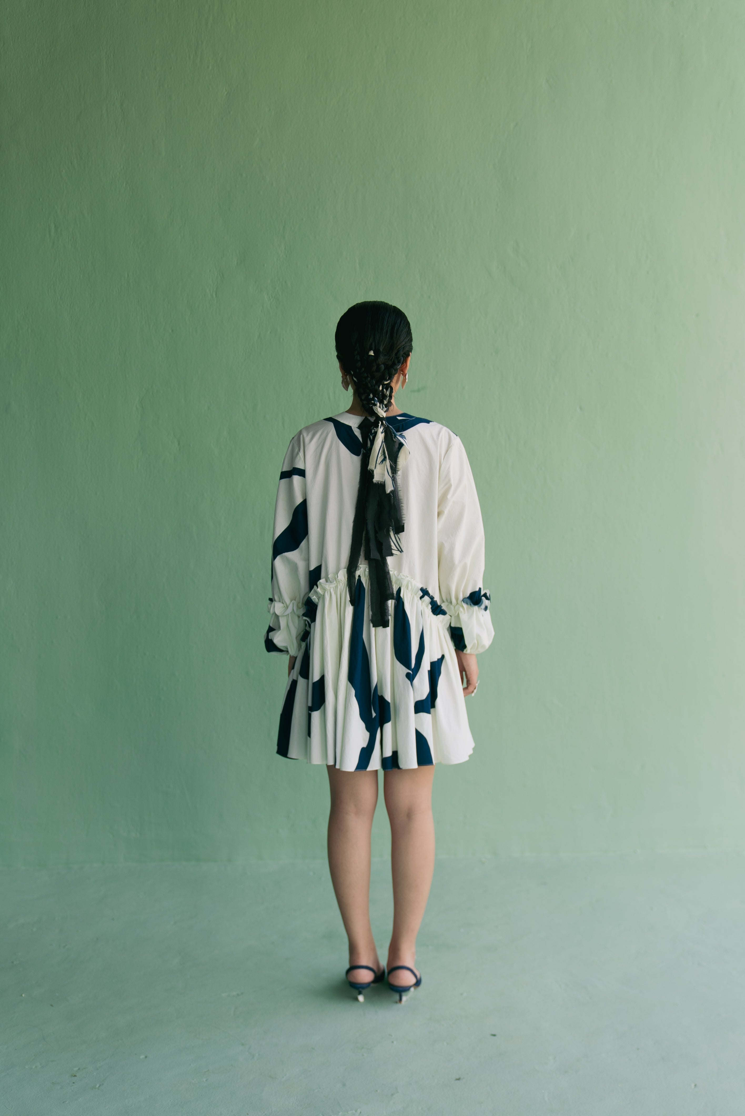 PRINTED SHORT DRESS - DRESS