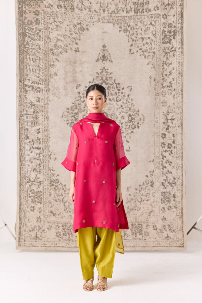 Rhodora Kurta salwar set - kurta set