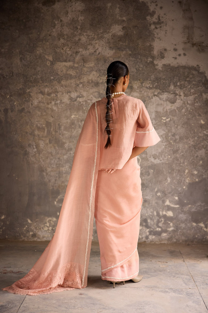 Rosalite Saree Set - Saree