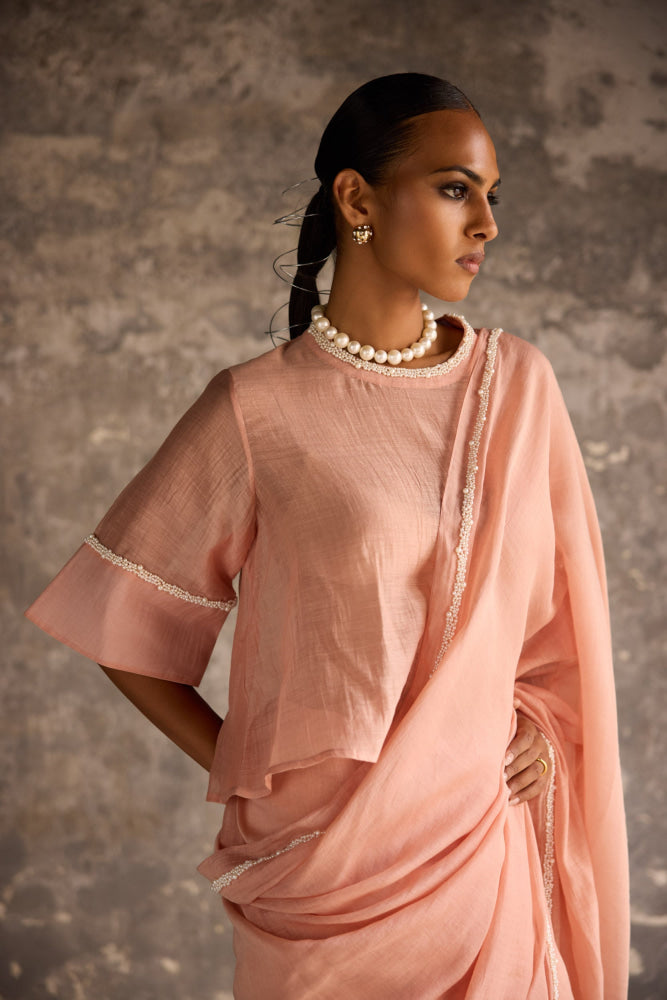 Rosalite Saree Set - Saree