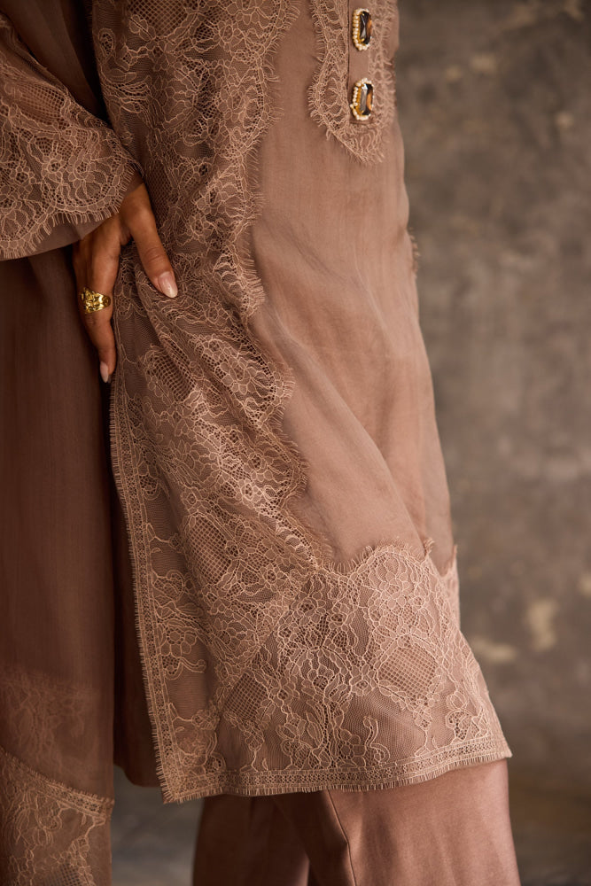 Smoky Topaz Kurta Set - kurta set