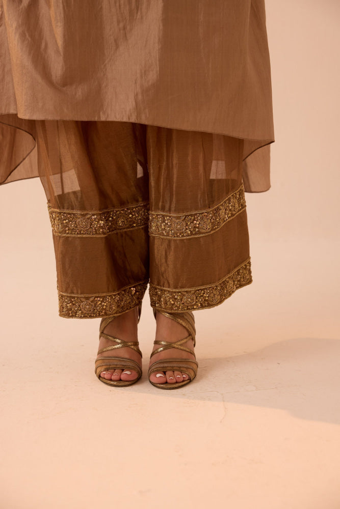 TAUPE KURTA SET - kurta set